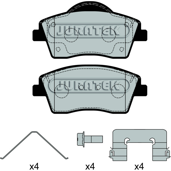 PAD (FRONT) - VOLVO image