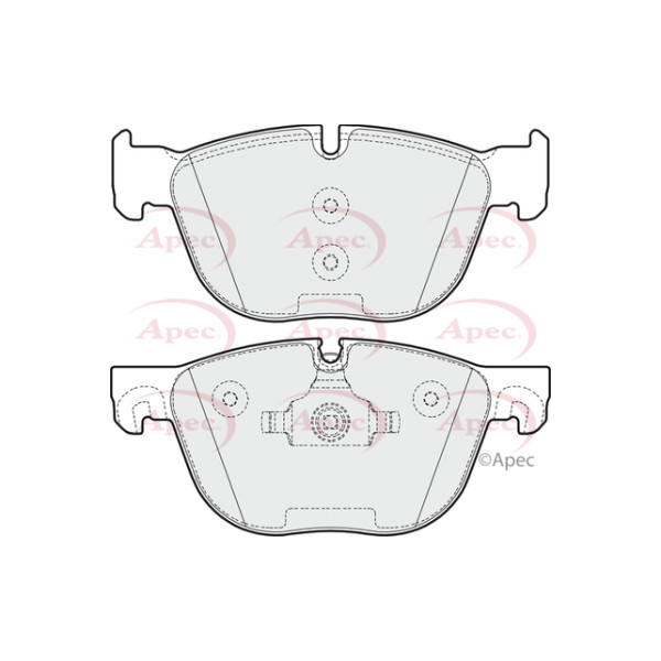 APEC BRAKE PADS (FRONT) (R90) image