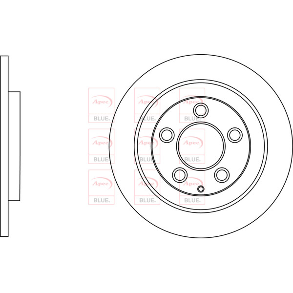 BRAKE DISC (REAR) (SINGLE) image
