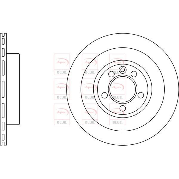 BRAKE DISC (REAR) (SINGLE) image
