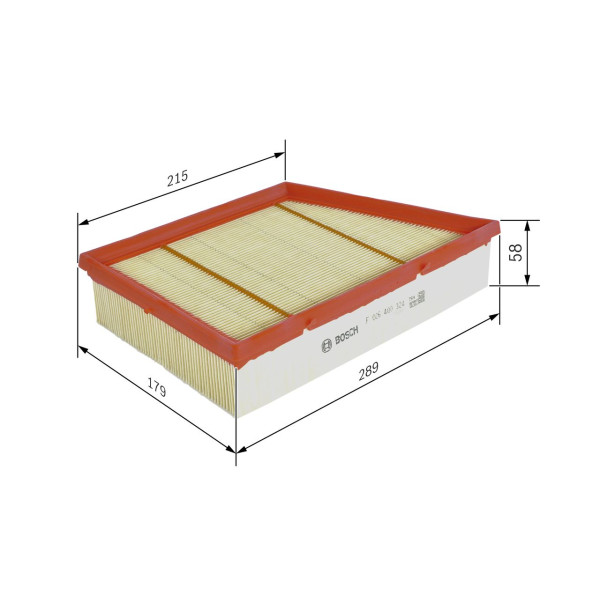 CAR AIR FILTER S0324 image