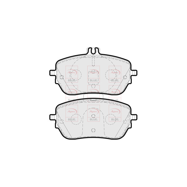 BRAKE PADS (FRONT) (R90) image