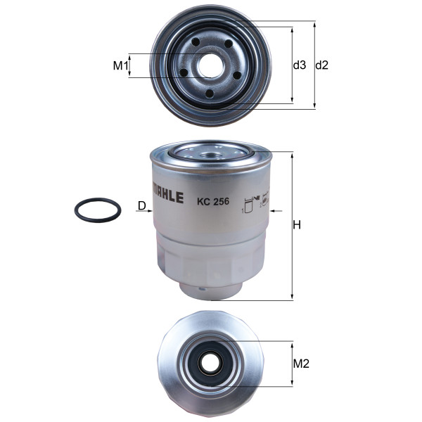 FUEL FILTER - SPIN ON image