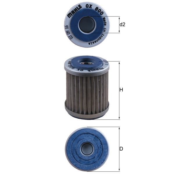 OIL FILTER - ELEMENT image