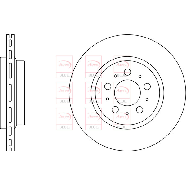 BRAKE DISC (REAR) (SINGLE) image