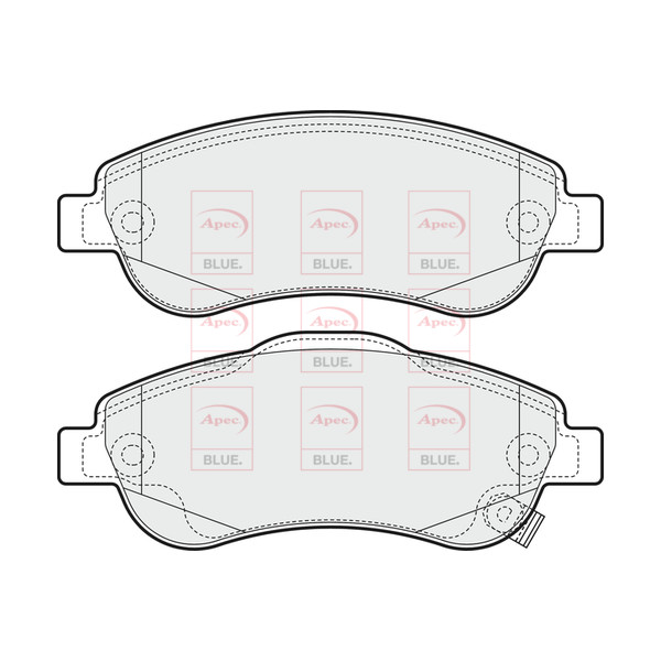 BRAKE PADS (FRONT) (R90) image