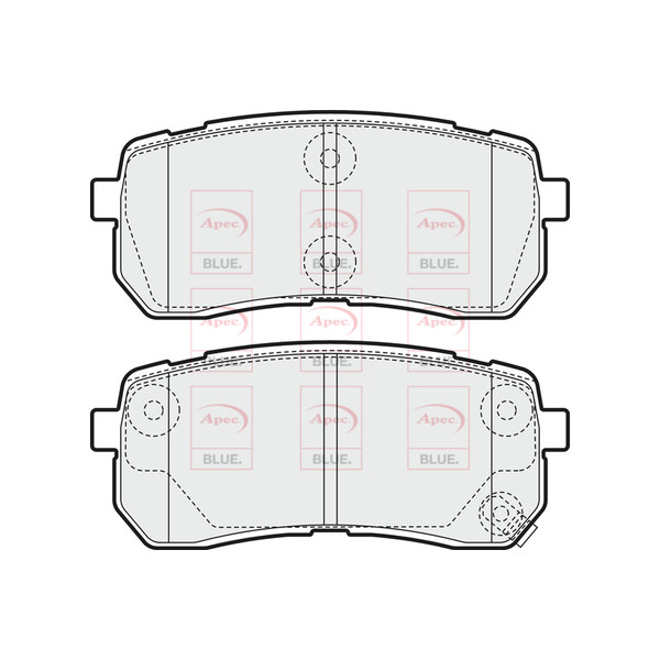 BRAKE PADS (REAR) (R90) image
