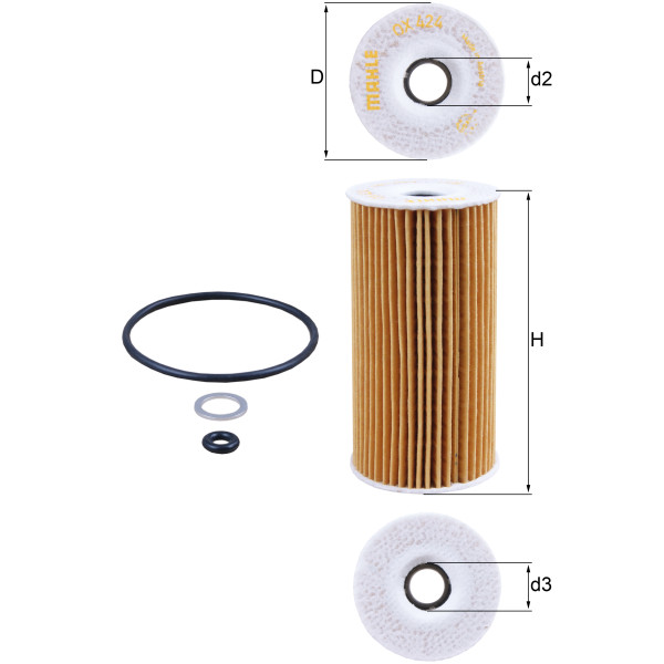 OIL FILTER - ELEMENT image