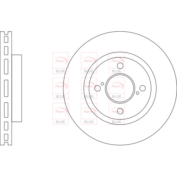 BRAKE DISC (FRONT) (SINGLE) image