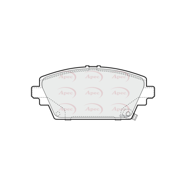 APEC BRAKE PADS (FRONT) (R90) image