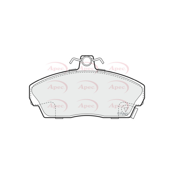 APEC BRAKE PADS (FRONT) (R90) image