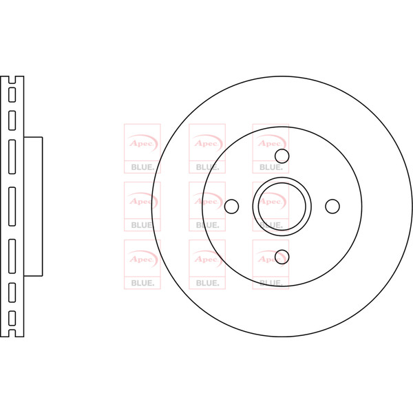 BRAKE DISC (FRONT) (SINGLE) image