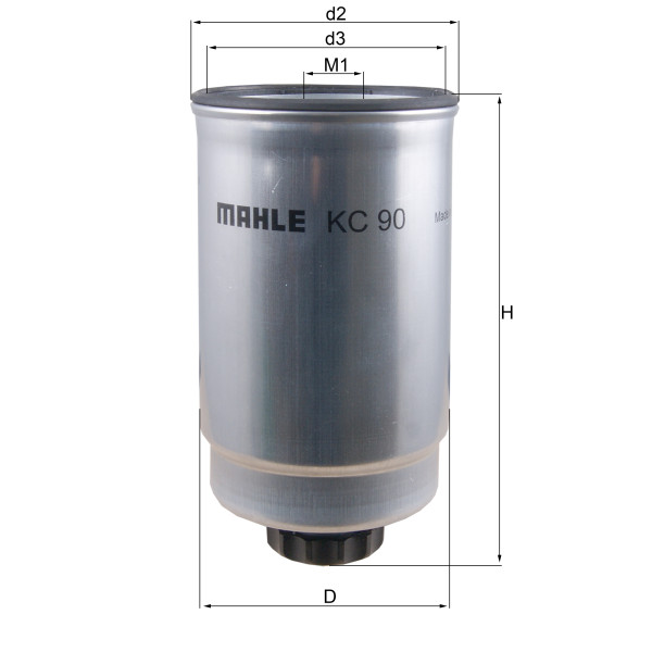 FUEL FILTER - SPIN ON image