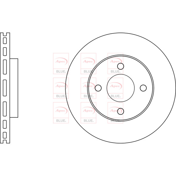 BRAKE DISC (FRONT) (SINGLE) image