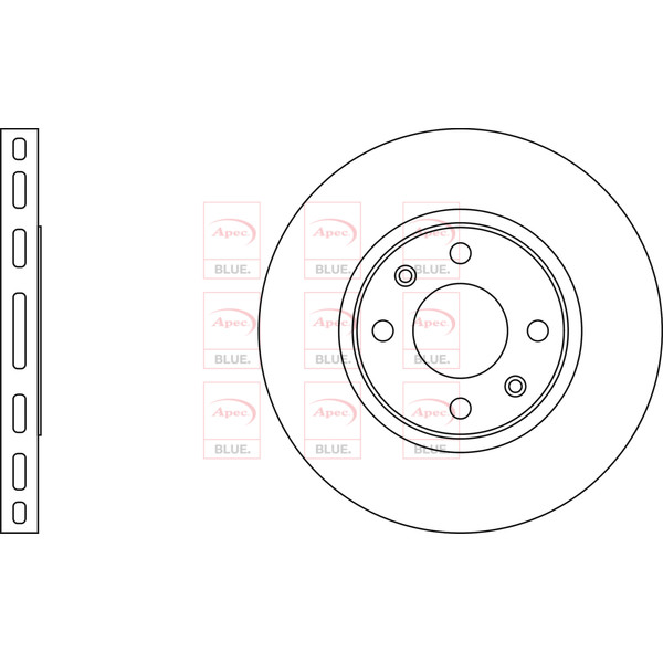 BRAKE DISC (FRONT) (SINGLE) image