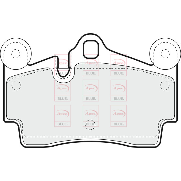 BRAKE PADS (REAR) (R90) image