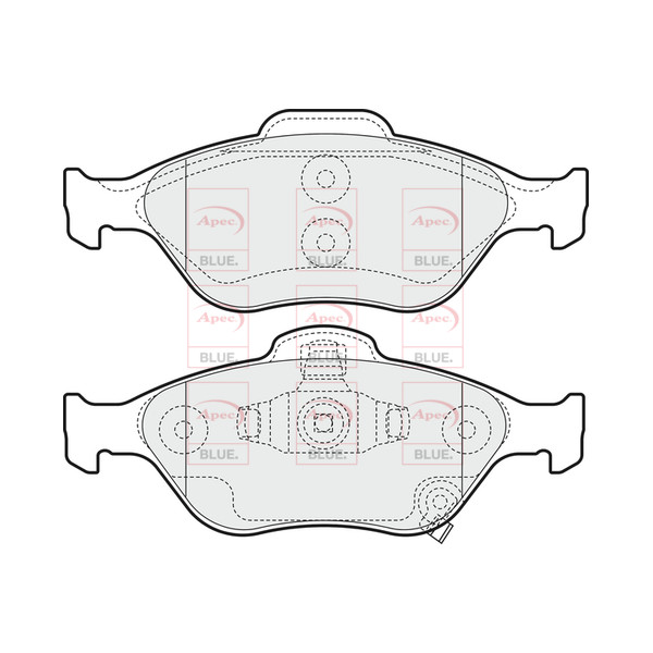 BRAKE PADS (FRONT) (R90) image