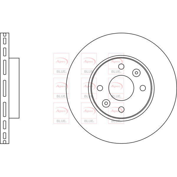 BRAKE DISC (FRONT) (SINGLE) image