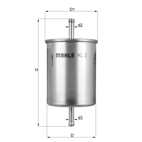FUEL FILTER - IN-LINE image