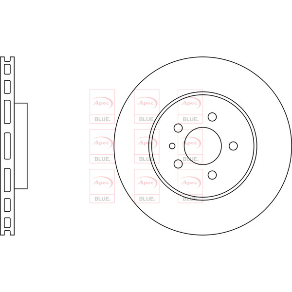BRAKE DISC (FRONT) (SINGLE) image