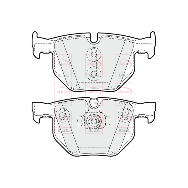 BRAKE PADS (REAR) (R90) image