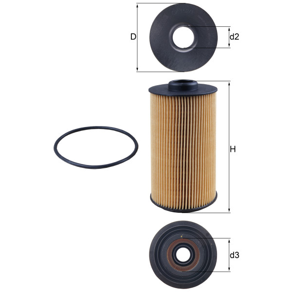 OIL FILTER - ELEMENT image
