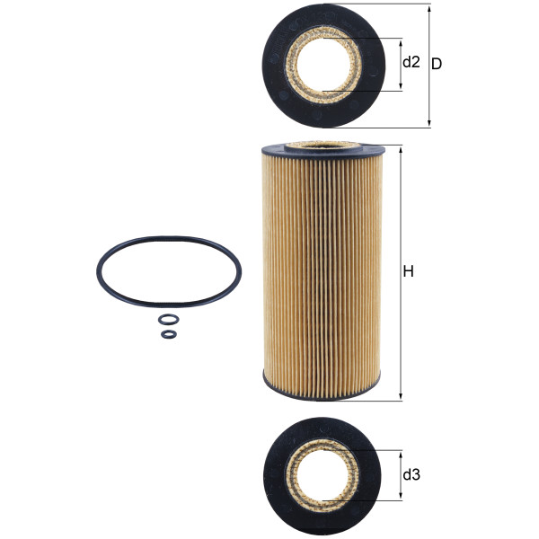 OIL FILTER - ELEMENT image