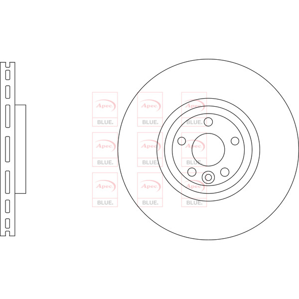 BRAKE DISC (FRONT) (SINGLE) image