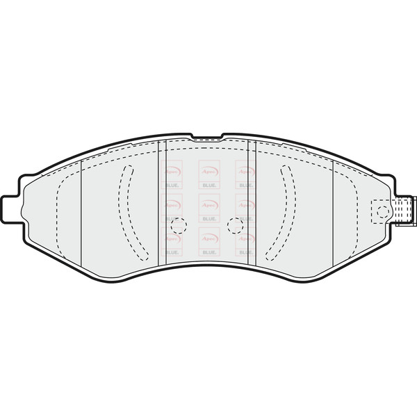BRAKE PADS (FRONT) (R90) image
