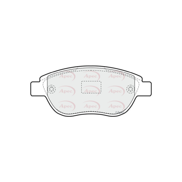 APEC BRAKE PADS (FRONT) (R90) image