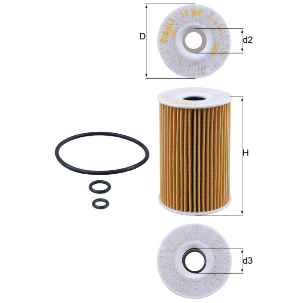 OIL FILTER - ELEMENT image