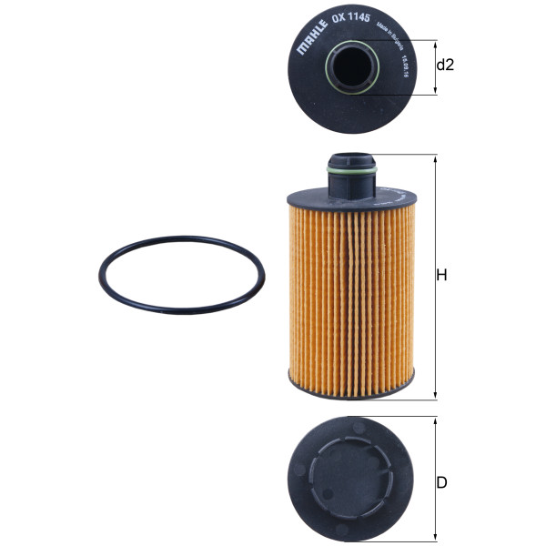 OIL FILTER - ELEMENT image