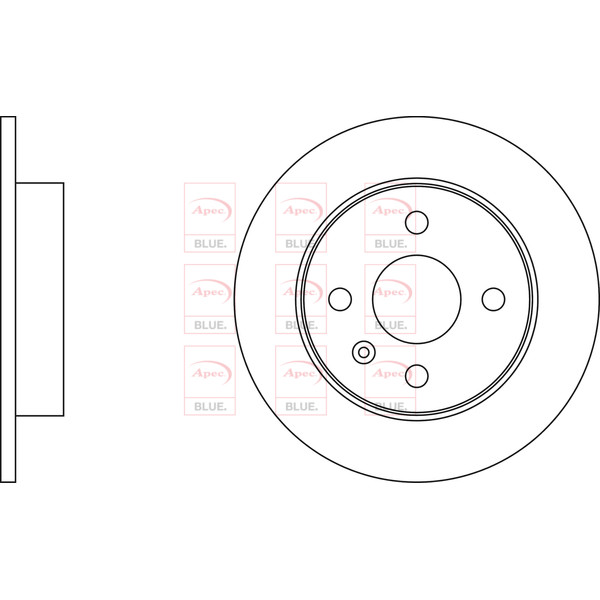BRAKE DISC (REAR) (SINGLE) image