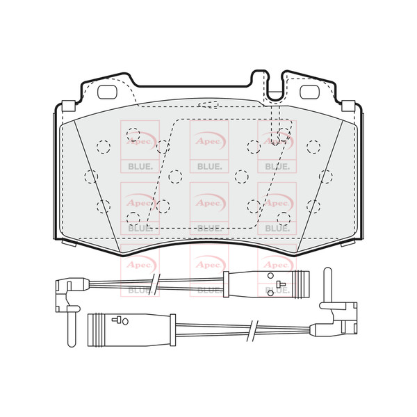 BRAKE PADS (FRONT) (R90) image