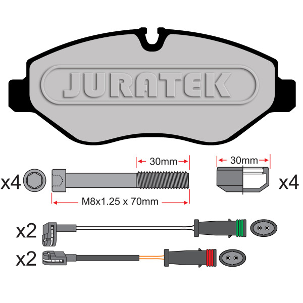 PAD (FRONT) - MERCEDES VW image