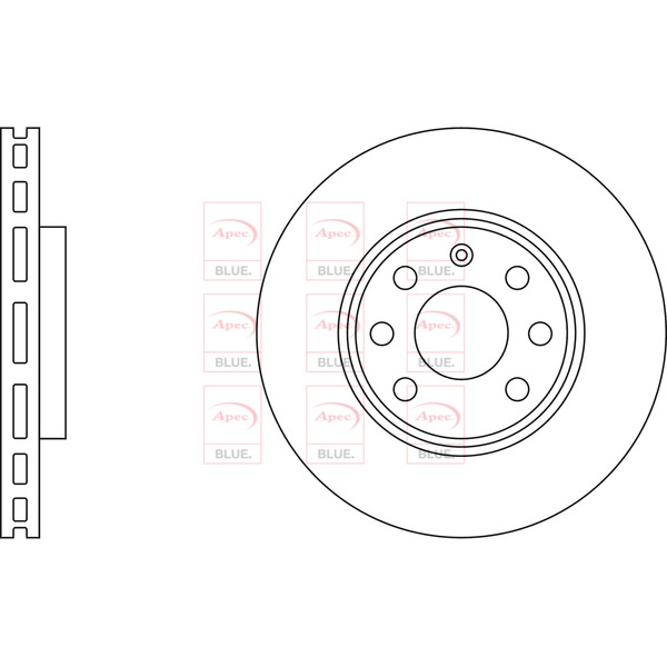 BRAKE DISC (FRONT) (SINGLE) image