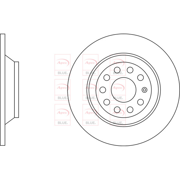 BRAKE DISC (REAR) (SINGLE) image
