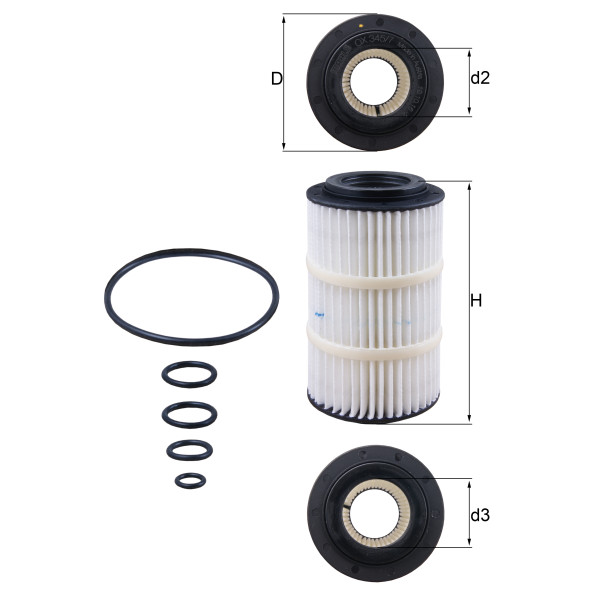 OIL FILTER - ELEMENT image