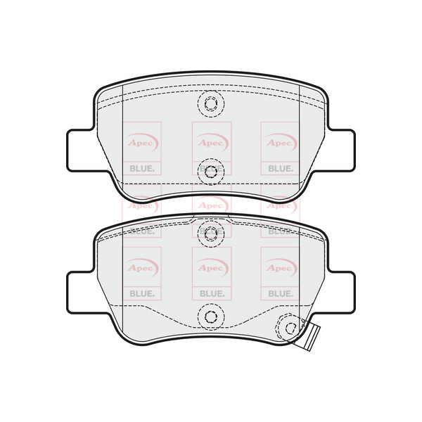 BRAKE PADS (REAR) (R90) image