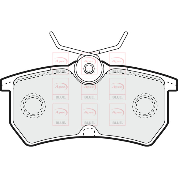 BRAKE PADS (REAR) (R90) image