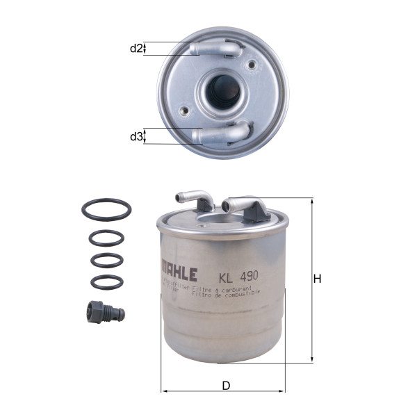 FUEL FILTER - IN-LINE image