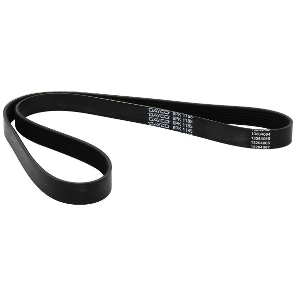 RIBBED POLY VEE AUXILIARY BELT image