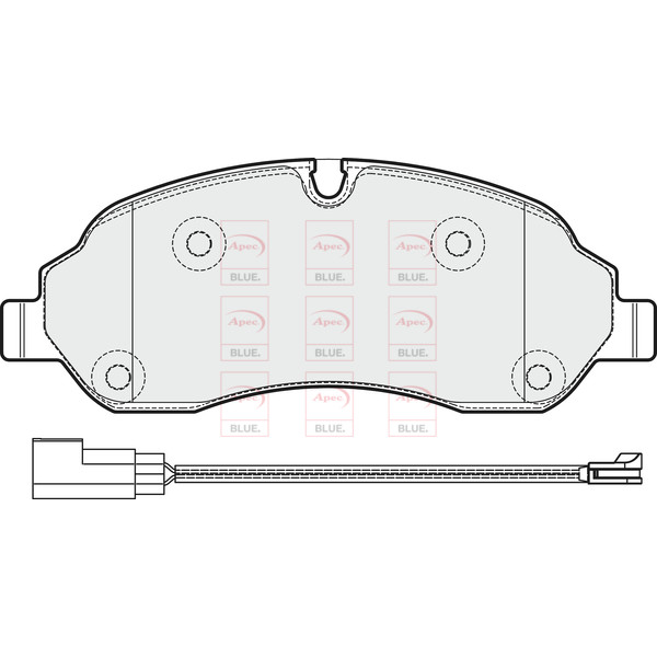 BRAKE PADS (FRONT) (R90) image