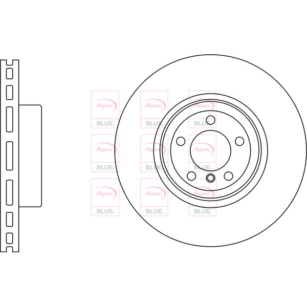 BRAKE DISC (FRONT) (SINGLE) image