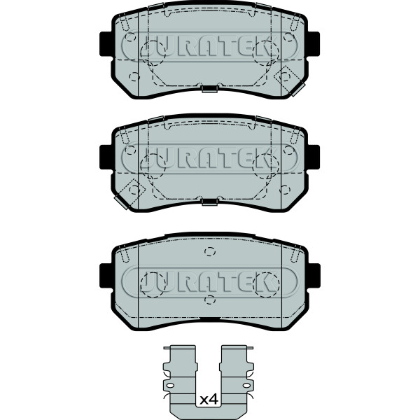 PAD (REAR) - HYUNDAI KIA image