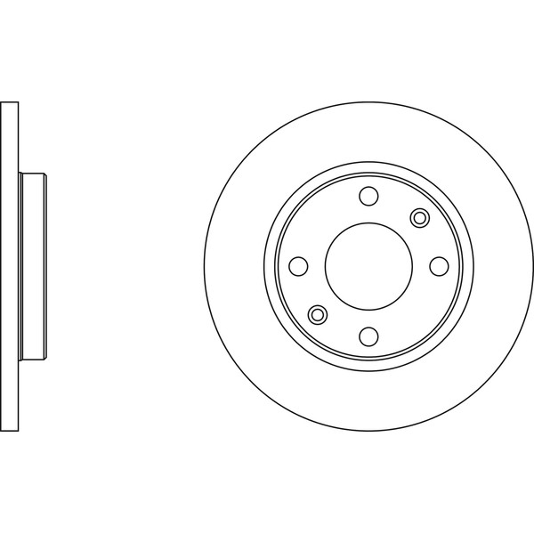 BRAKE DISC (FRONT) (SINGLE) image