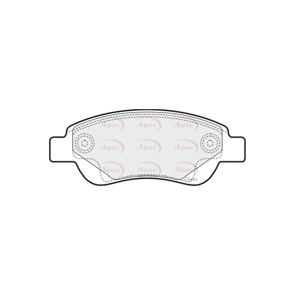 APEC BRAKE PADS (FRONT) (R90) image
