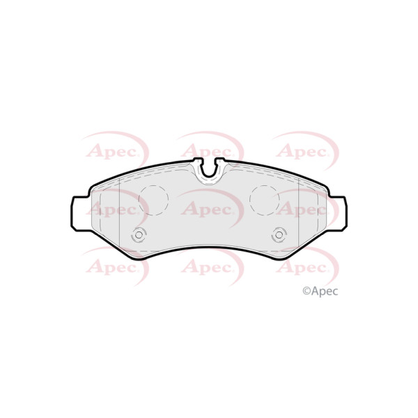 APEC BRAKE PADS (REAR) (R90) image