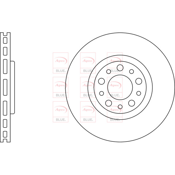 BRAKE DISC (FRONT) (SINGLE) image