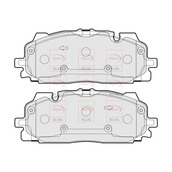 BRAKE PADS (FRONT) (R90) image